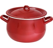 Кастрюля с крышкой OURSSON красный CA2060E/RD