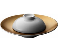 Глубокая сервировочная тарелка с миской BergHOFF Gem 1698003