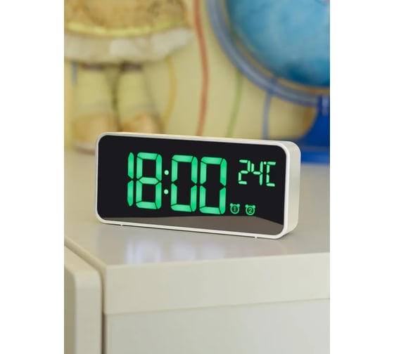 Электронные часы Artstyle с будильником CL-W80GR 1