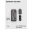Электронные часы Artstyle с будильником CL-B80GR 8