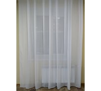 Тюль Костромской текстиль Креп ширина 300 см высота 290 см, белый 00-00000682