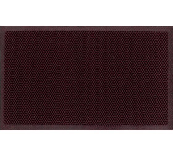 Напольный коврик ComeForte mesh mat 45x75 см, красно-черный MM-06