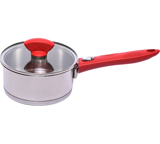 Ковш с крышкой OURSSON красный PD1673SR/RD