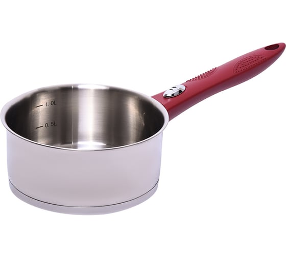 Ковш с крышкой OURSSON темная вишня PD1673SR/DC