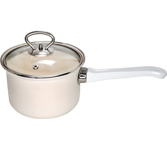 Ковш с крышкой OURSSON жемчужный PD1661E/PR