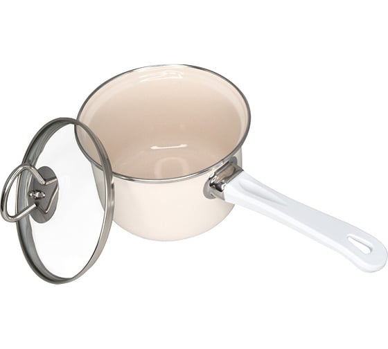 Ковш с крышкой OURSSON жемчужный PD1661E/PR