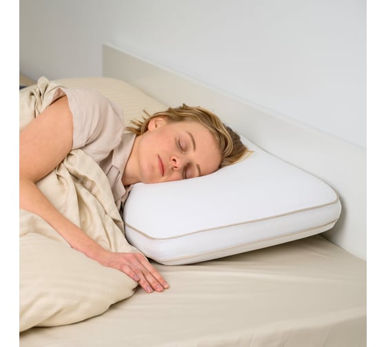 Ортопедическая подушка EcoSapiens Ortosleep с эффектом памяти 60x40x13 см ES-78032