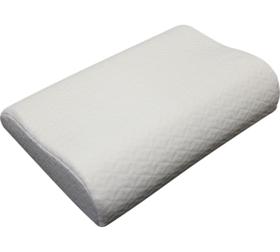 Ортопедическая подушка EcoSapiens Memory PLUS с эффектом памяти 60x40x13 см ES-78031