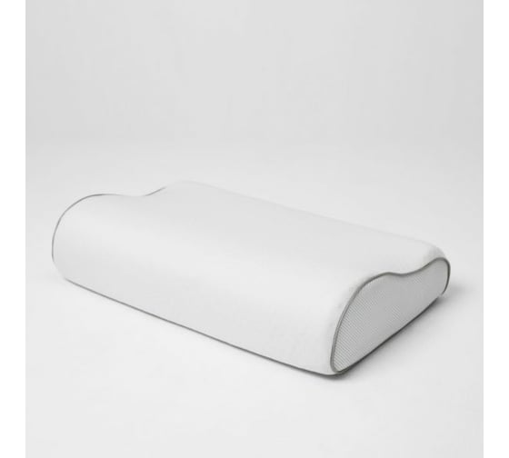 Ортопедическая подушка EcoSapiens Memory PLUS с эффектом памяти 60x40x13 см ES-78031