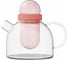 Заварочный чайник KissKissFish BoogieWoogie Teapot розовый TEAP04-U 1