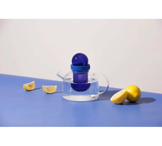 Заварочный чайник KissKissFish BoogieWoogie Teapot синий TEAP05-U