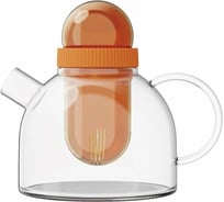 Заварочный чайник KissKissFish BoogieWoogie Teapot оранжевый TEAP01-U