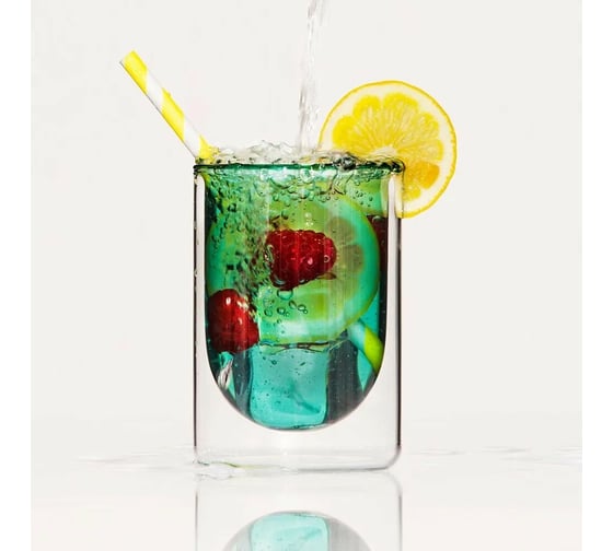Стакан KissKissFish Levitate Water Glass зеленый DCUP03-U