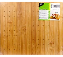 Сервировочный поднос для канапе PapStar ДхШ 300x250 мм на шпажках прямоугольный бамбук PS-87147