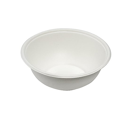 Миска PapStar 200 мл диаметр 112 мм эко тростник белая PS-81332