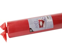Нетканая скатерть PapStar ширина 1180 мм 25 м в рулоне красная PS-82342