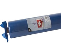 Нетканая скатерть PapStar ширина 1180 мм 25 м в рулоне синяя PS-82344