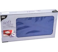Нетканая скатерть PapStar ДхШ 800x800 мм 20 шт в упаковке синяя PS-82330