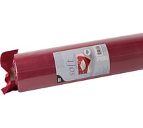 Нетканая скатерть PapStar ширина 1180 мм 25 м в рулоне бордовая PS-82343