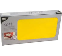 Нетканая скатерть PapStar ДхШ 800x800 мм 20 шт в упаковке желтая PS-82327