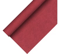 Бумажная скатерть PapStar ширина 1180 мм 20 м в рулоне бордовая PS-85776