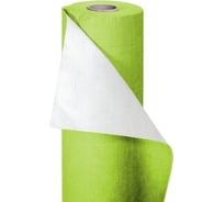 Бумажная скатерть PapStar ширина 1180 мм 20 м в рулоне оливковая PS-85775