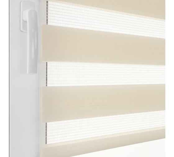 Миниролло Эскар день-ночь, молочный, 55x180 см 400503055