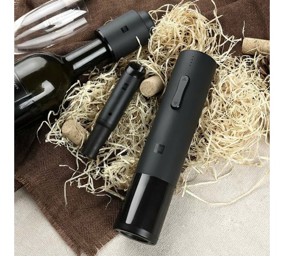 Набор для вина 4 в 1 HUOHOU Electric Wine Opener Set 4in1 HU0090