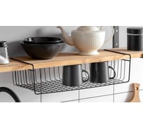 Полка-органайзер ЧМЗ 49.2x23.6x12 см, черный 501-015-07