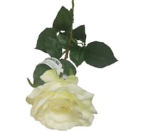 Искусственный цветок Удачный Сезон Роза 71 см, кремово-розовый RO002