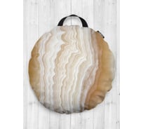 Декоративная подушка-сидушка JOYARTY "Подводный риф", на пол, круглая, 52 см dsfr_19447