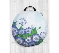 Декоративная подушка-сидушка JOYARTY "Тянущиеся к солнцу", на пол, круглая, 52 см dsfr_13638