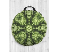 Декоративная подушка-сидушка JOYARTY "Природа воображает", на пол, круглая, 52 см dsfr_20332