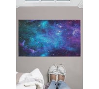 Придверный коврик в прихожую с принтом JOYARTY "завораживающие дали" 45х75 см door_14495