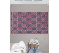 Придверный коврик в прихожую с принтом JOYARTY "волшебный калейдоскоп" 45х75 см door_61945