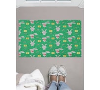 Придверный коврик в прихожую с принтом JOYARTY "мышка волшебница" 45х75 см door_419837