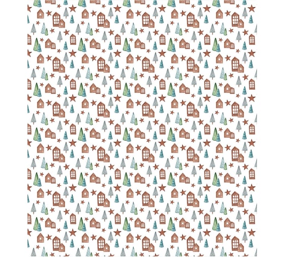 Комплект тканевых салфеток для сервировки стола JOYARTY "новогодние звезды", 32x46 см, 4 шт. np_380864