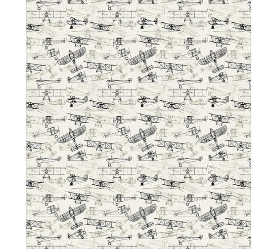 Комплект тканевых салфеток для сервировки стола JOYARTY "чертежи самолетов", 32x46 см, 4 шт. np_53394