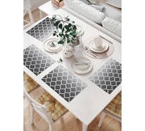 Комплект тканевых салфеток для сервировки стола JOYARTY "королевский градиент", 32x46 см, 4 шт. np_8578