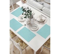 Комплект тканевых салфеток для сервировки стола JOYARTY "морской зигзаг", 32x46 см, 4 шт. np_34291