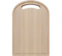 Разделочная доска с желобками МУЛЬТИДОМ 18x26 см, толщина 0.8 см МФ18-210