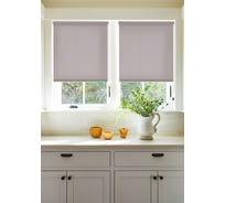 Рулонные шторы Эскар, лайт цвет бежевый 80x160см  7681080160