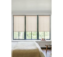 Рулонные шторы Эскар тикс, бежевый, 48x160 см  7674048160