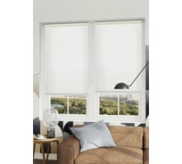 Рулонные шторы Эскар тикс, крем, 160x160 см  7673160160