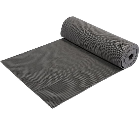 Противоскользящая дорожка ComeForte пвх s-mat zig zag 0,9x15м х5мм, серый SM-04 1