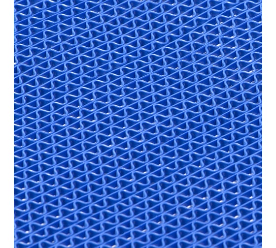 Противоскользящая дорожка ComeForte пвх s-mat zig zag 0,9x15м х5мм, светло-синий SM-02