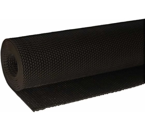 Противоскользящая дорожка ComeForte пвх s-mat zig zag 0,9x15м х5мм, черный SM-05