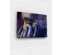 Картина на стекле ARTABOSKO Макияж 60x80 см WBR-1267-05-06