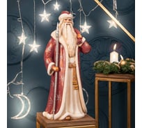 Новогодняя статуэтка BOGACHO Дед Мороз красный 27019/красный