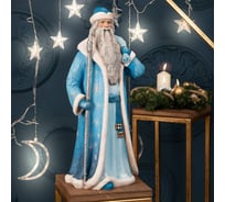 Новогодняя статуэтка BOGACHO Дед Мороз синий 27018/синий